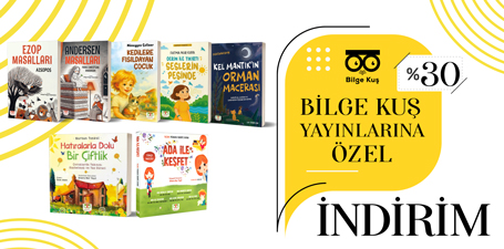 Bilge Kuş Yayınlarına Özel %30 İndirim