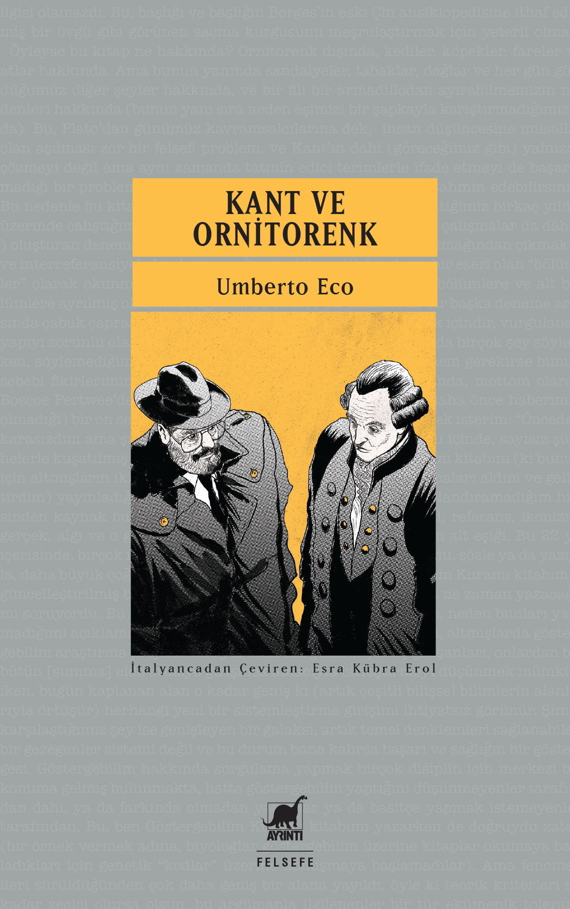 Kant ve Ornitorenk
