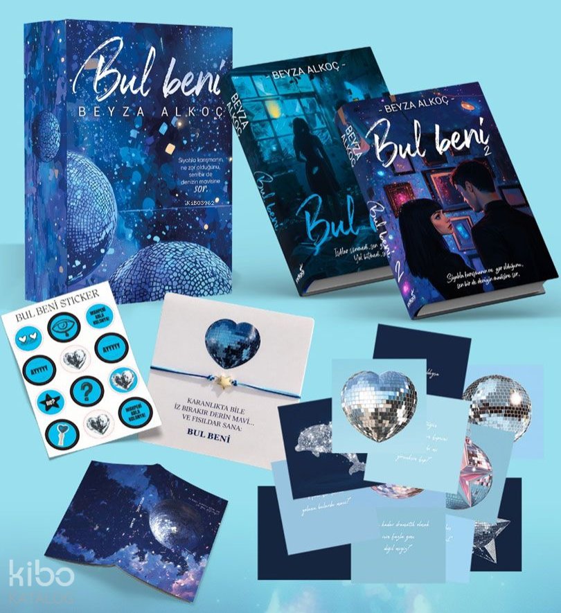 Bul Beni Serisi (2 Kitap - Hediye Kutulu - Ciltli) - Beyza Alkoç