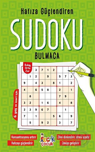 SUDOKU - HAFIZA GÜÇLENDİREN BULMACA