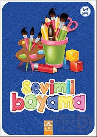 SEVİMLİ BOYAMA 4-5 YAŞ LACİVERT