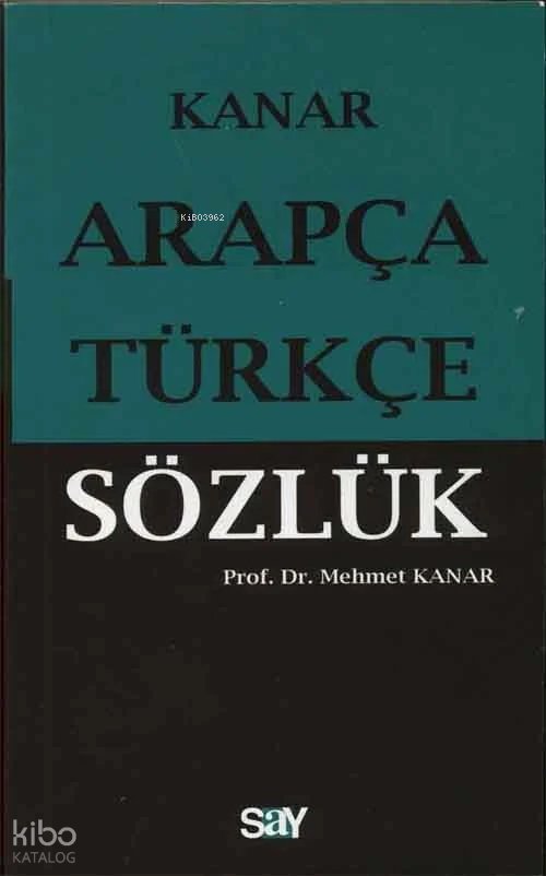 Arapça-Türkçe Sözlük (Cep Boy) - Mehmet Kanar