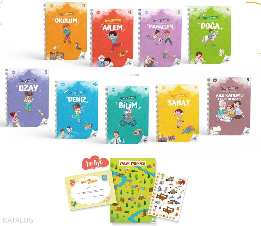 İyilik Fidanı Okul Öncesi Eğitim Seti (9 Kitap)