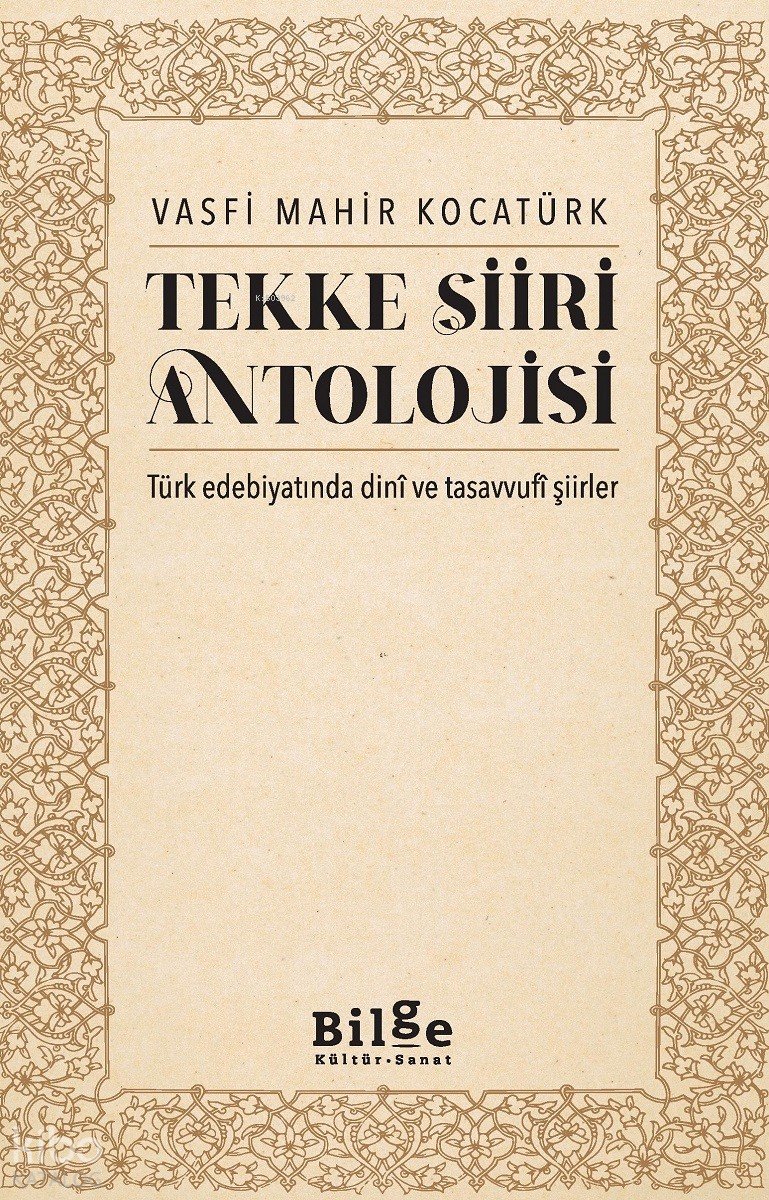 Tekke Şiiri Antolojisi