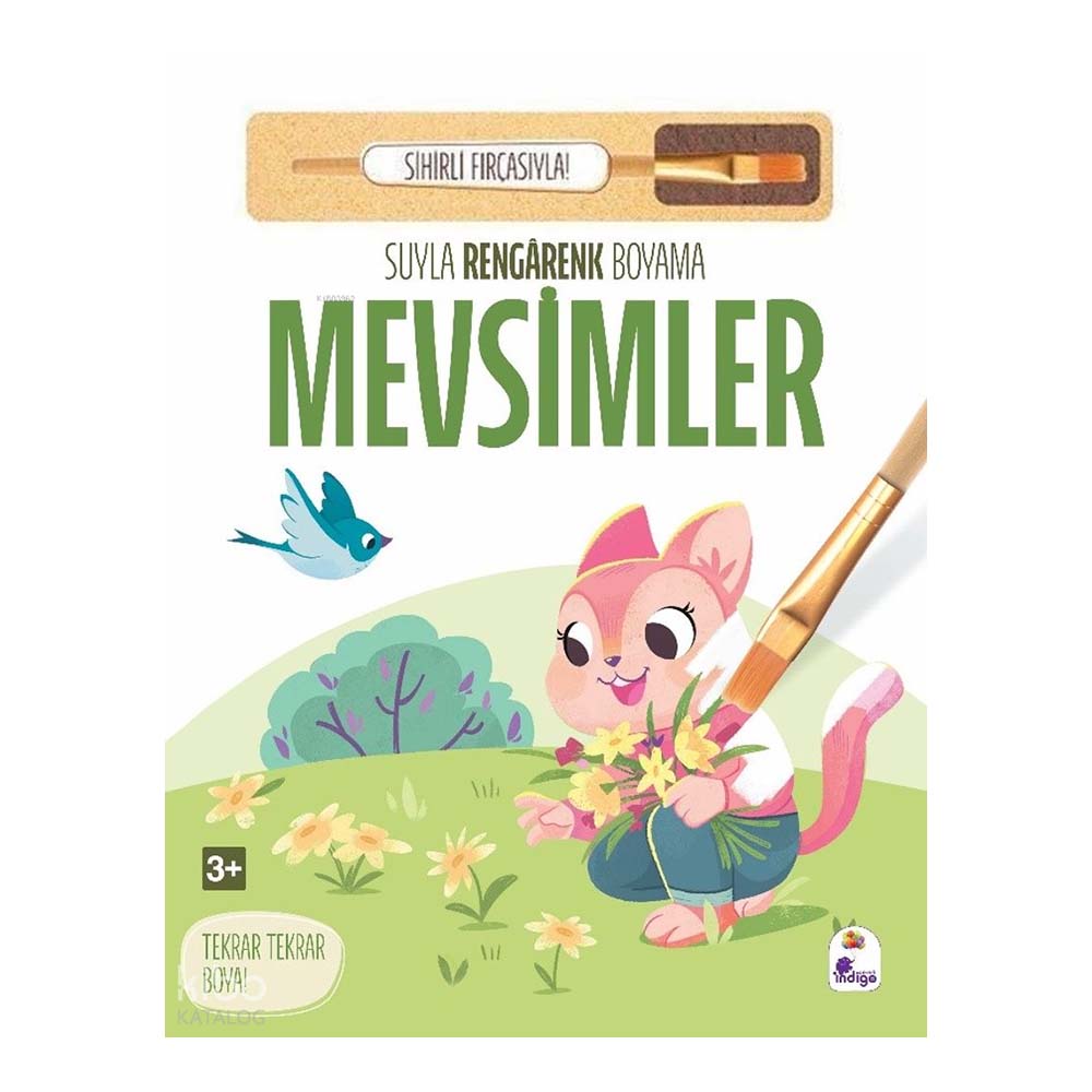 SUYLA RENGARENK BOYAMA - MEVSİMLER
