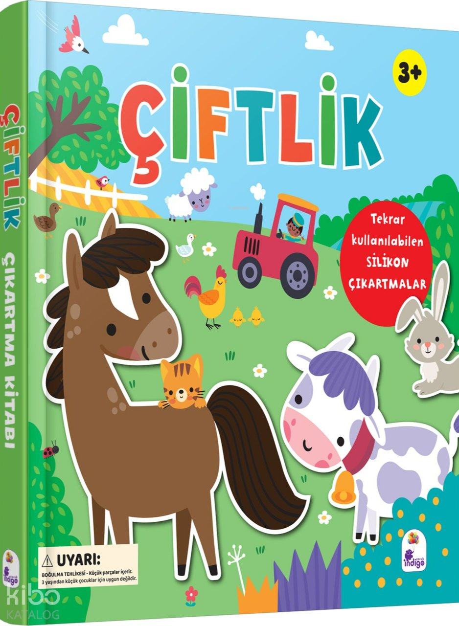 Çiftlik - Silikon Çıkartmalı (Ciltli) - Holly Morris