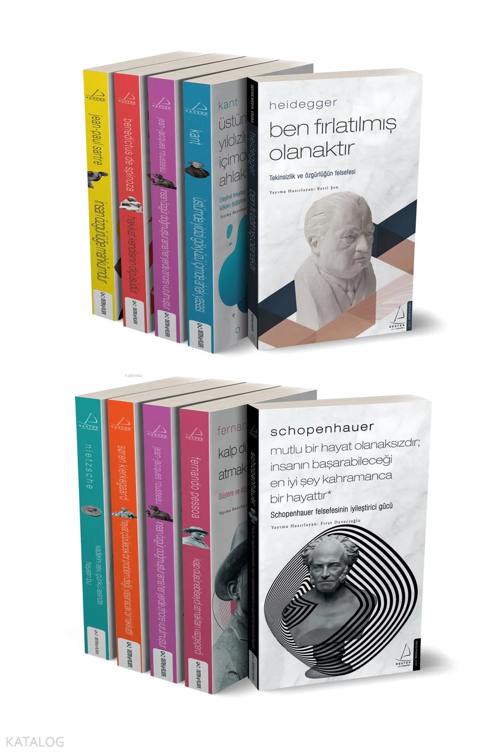 Modern Felsefeciler Seti (10 Kitap)