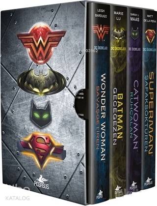 DC İkonlar Serisi - Kutulu Özel Set (4 Kitap Takım) - Leigh Bardugo, Marie Lu, Sarah J. Maas, Matt De La Pena