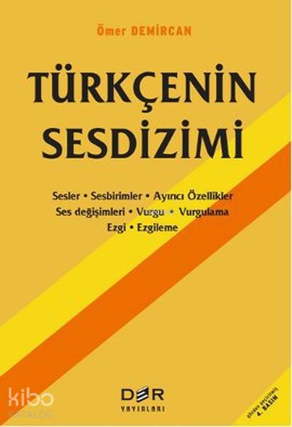 Türkçenin Sesdizimi - Ömer Demircan