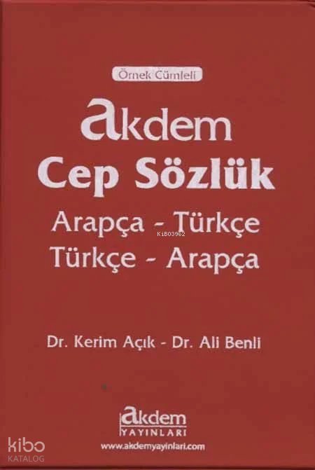 Akdem Cep Sözlük - Kerim Açık, Ali Benli