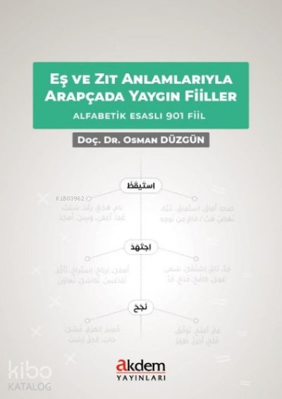 Eş ve Zıt Anlamlarıyla Arapçada Yaygın Fiiller Alfabetik Esaslı 901 Fiil - Osman Düzgün