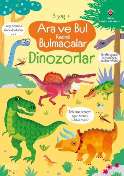 Ara ve Bul Resimli Bulmacalar - Dinozorlar - Gareth Lucas