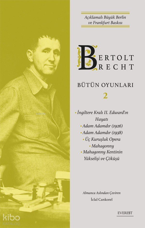Bertolt Brecht Bütün Oyunları (Ciltli) - Werner Hecht
