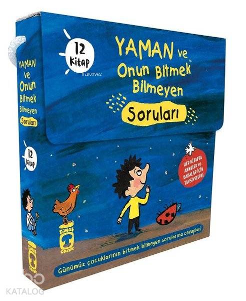 Yaman ve Onun Bitmek Bilmeyen Soruları Set (12 Kitap) - Gwénaelle Boulet
