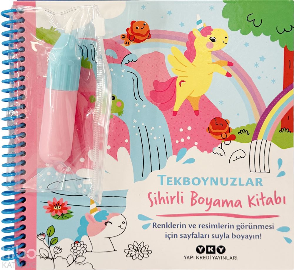 SİHİRLİ BOYAMA KİTABI - TEKBOYNUZLAR