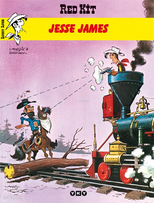 Red Kit Sayı 25 - Jesse James - Rene Goscinny