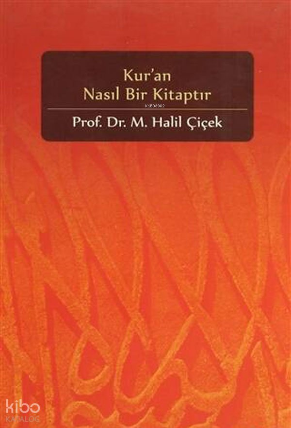 Kur'an Nasıl Bir Kitaptır - M. Halil Çiçek