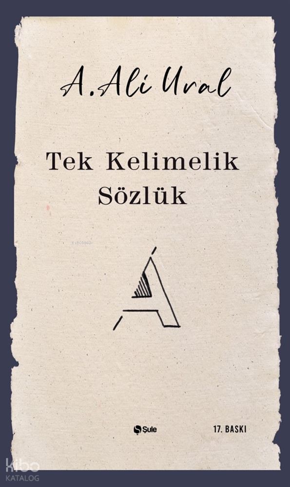 TEK KELİMELİK SÖZLÜK