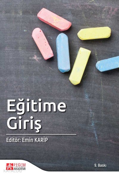 Eğitime Giriş - Emin Karip
