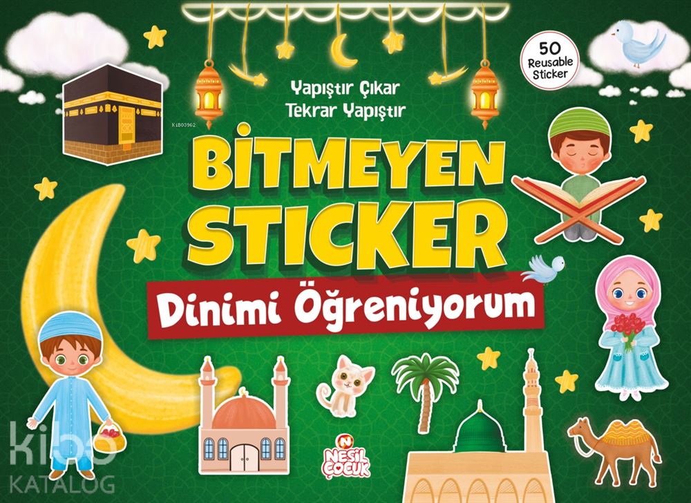 BİTMEYEN STICKER - DİNİMİ ÖĞRENİYORUM