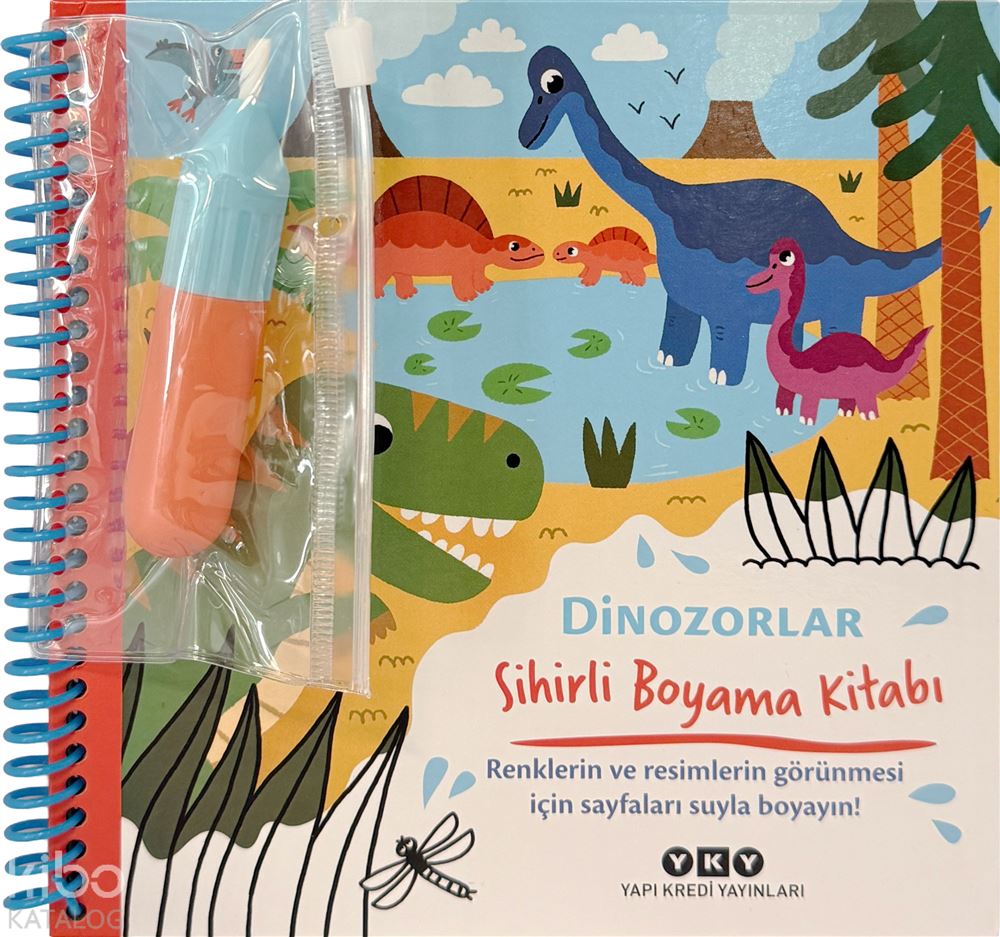 SİHİRLİ BOYAMA KİTABI - DİNZORLAR
