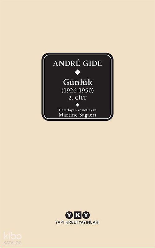 Günlük (1926-1950) 2. Cilt - Andre Gide