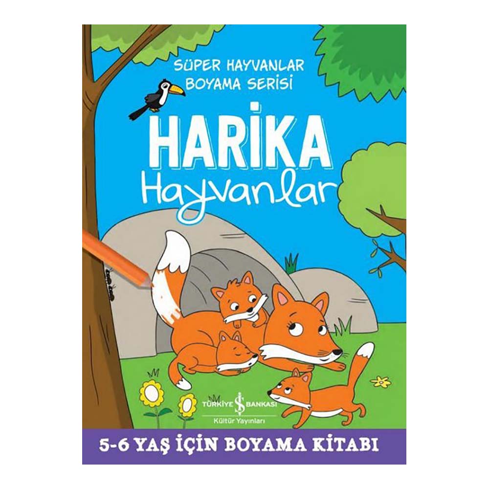 SÜPER HAYVANLAR BOYAMA - HARİKA HAYVANLAR