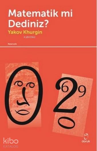 Matematik Mi Dediniz? - Yakov Khurgin