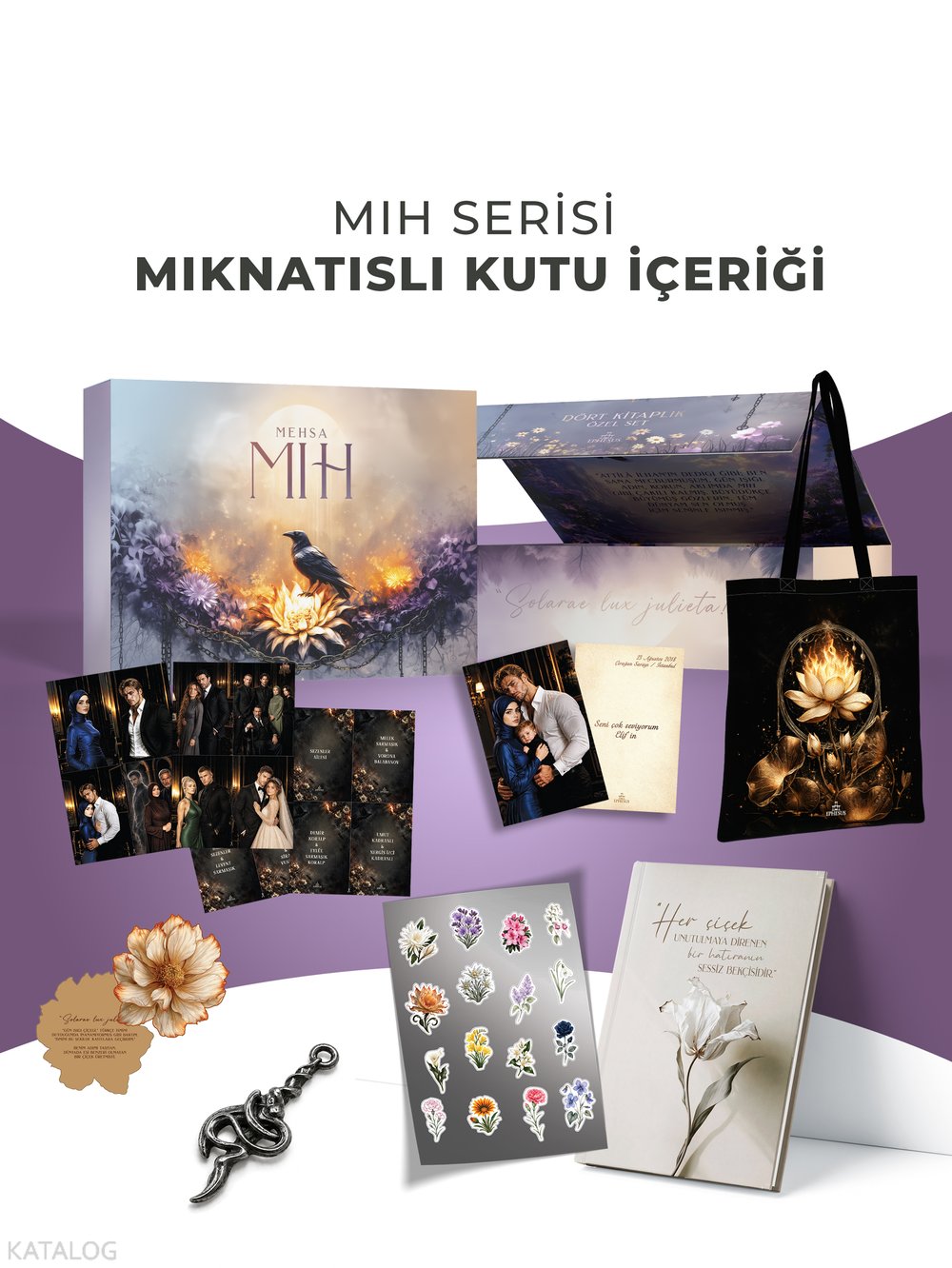 Mıh Serisi (Ciltli - Dört Kitaplık Kutu) - Mehsa