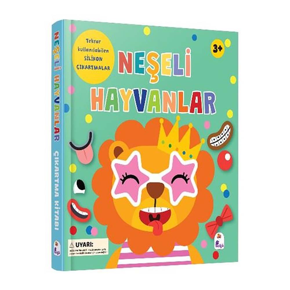 NEŞELİ HAYVANLAR - ÇIKARTMA KİTABI