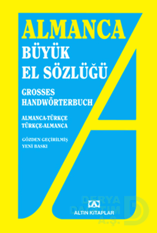 ALMANCA BÜYÜK EL SÖZLÜĞÜ