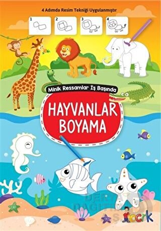 MİNİK RESSAMLAR İŞ BAŞINDA - HAYVANLAR BOYAMA