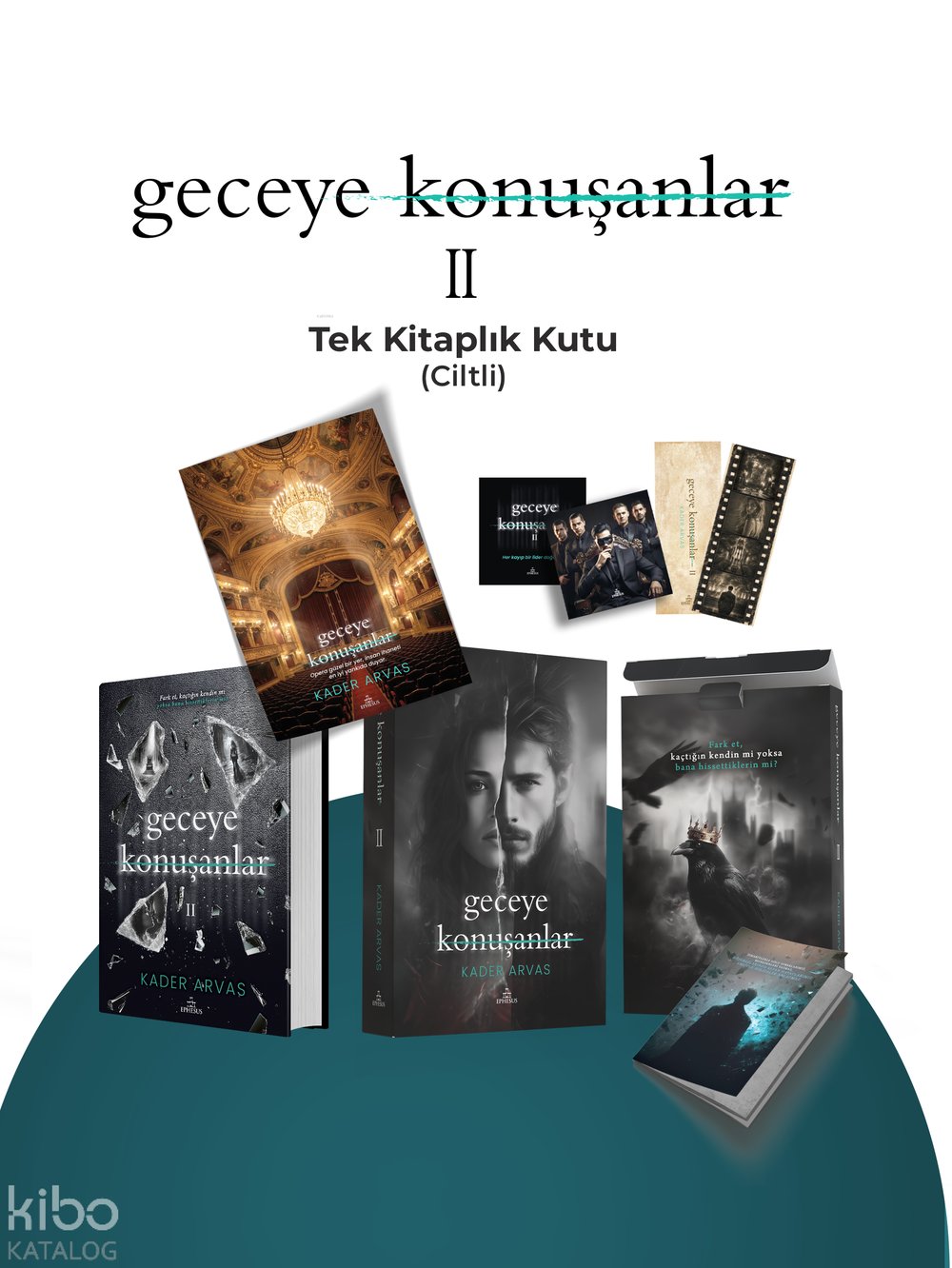 Geceye Konuşanlar 2 (Tek Kitap - Ciltli - Kutulu) - Kader Arvas