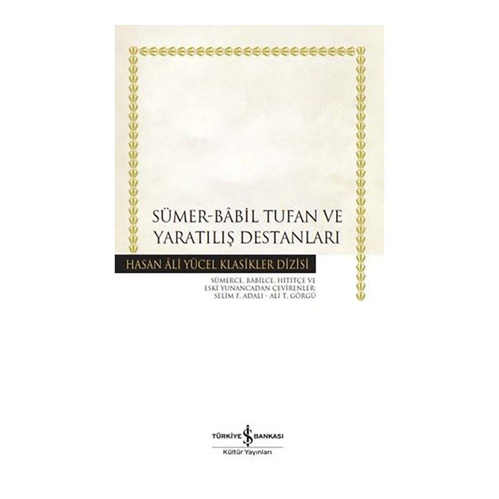 SÜMER BABİL TUFAN VE YA. DESTANLARI(KARTON KAPAK)
