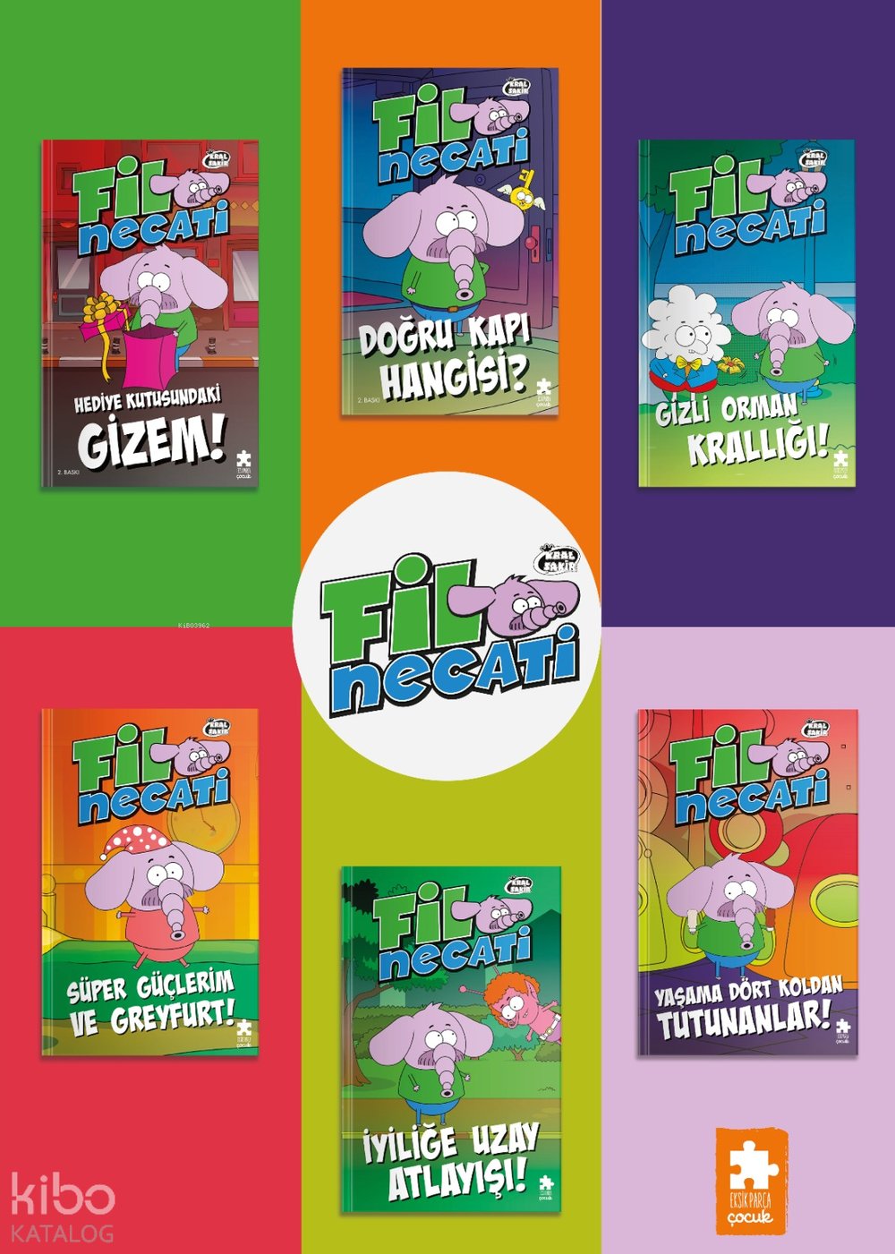 Fil Necati Serisi Seti - 6 Kitap Takım