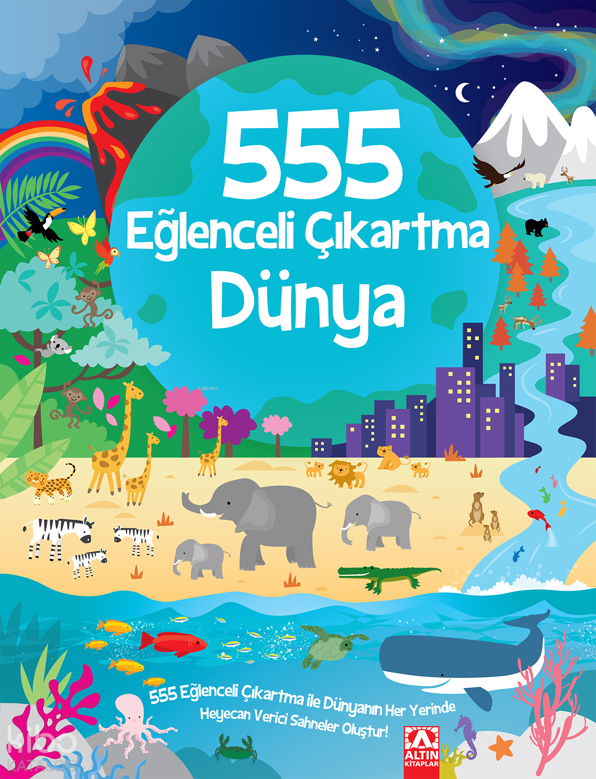 555 EĞLENCELİ ÇIKARTMA - DÜNYA