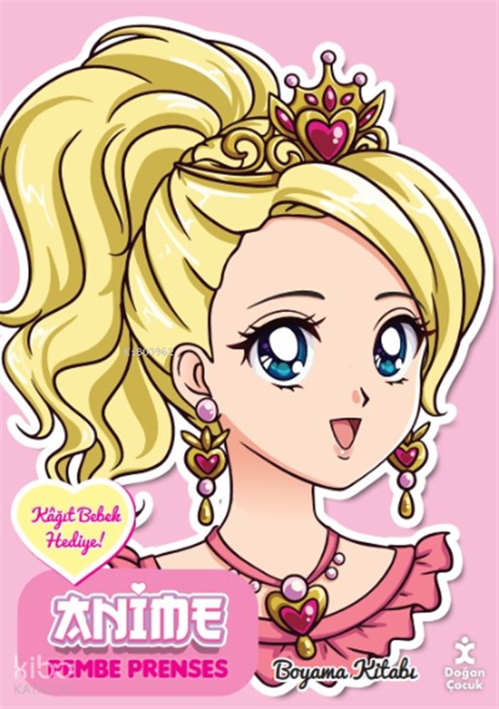 ANİME - PEMBE PRENSES BOYAMA KİTABI