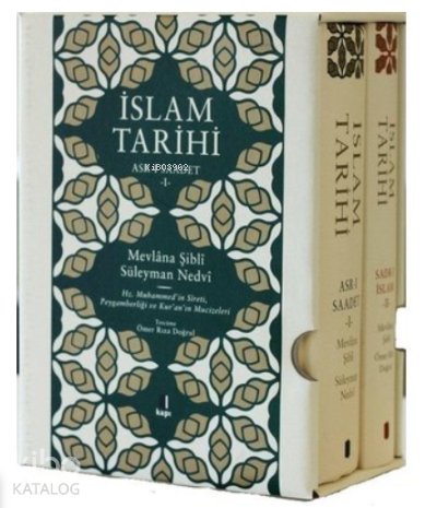 İslam Tarihi (2 Kitap Takım Kutulu) - Ömer Rıza Doğrul, Seyyid Süleyman Nedvi, Mevlânâ Şiblî Nûmânî