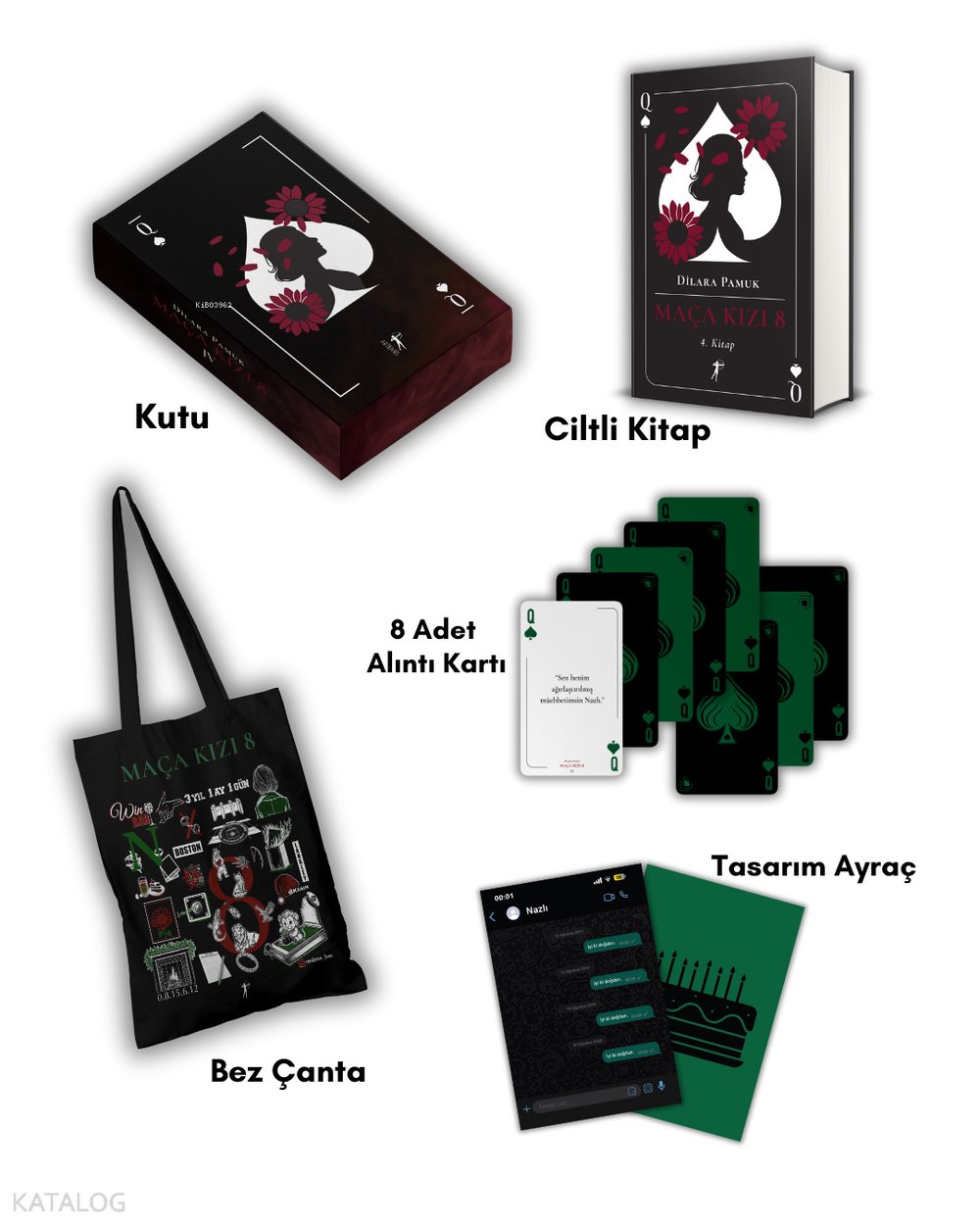 Maça Kızı 8 - 4 .Kitap - Dilara Pamuk