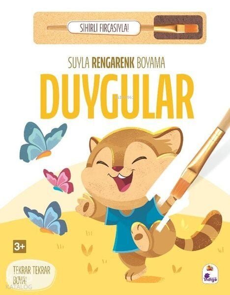 Suyla Rengarenk Boyama - Duygular (Sihirli Fırçasıyla)