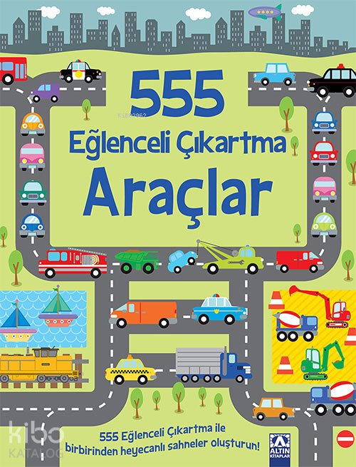 555 Eğlenceli Çıkartma /Araçlar