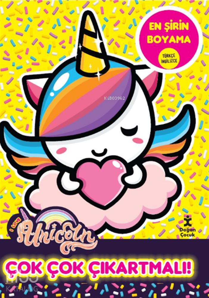 I LOVE UNICORN - EN ŞİRİN BOYAMA