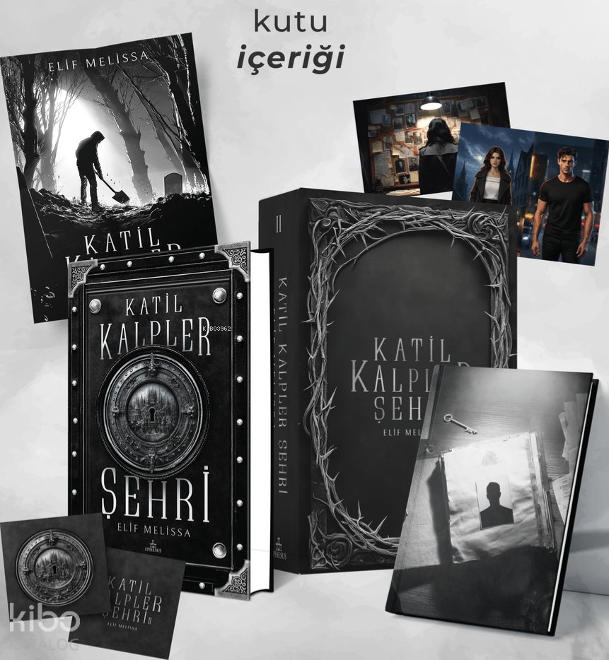 Katil Kalpler Şehri 2 (Kutulu - Ciltli) - Elif Melissa