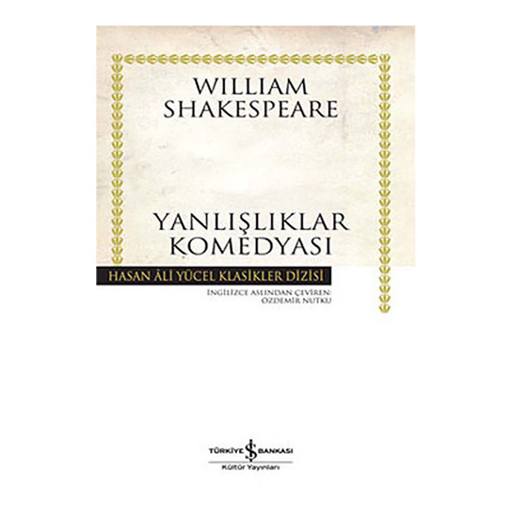 HAY / YANLIŞLIKLAR KOMEDYASI (KARTON KAPAK)