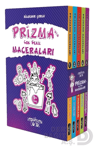 PRİZMANIN ÇOK ŞEKİL MAC.SETİ (5 KİTAP.