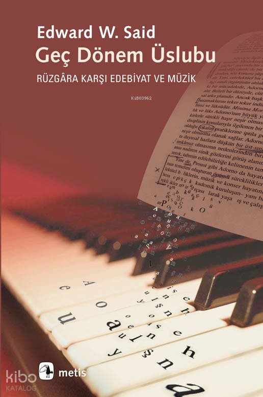 Geç Dönem Üslubu - Edward W. Said