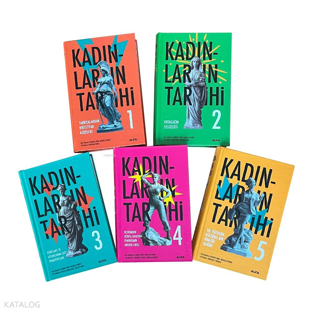 Kadınların Tarihi Set - 5 Kitap Takım - Georges Duby