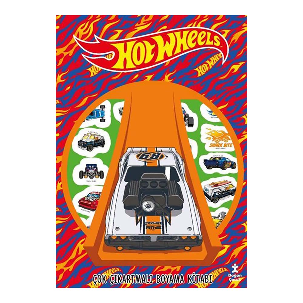 ÇOK ÇIKARTMALI BOYAMA - HOT WHEELS