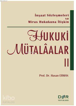 Hukuki Mütalaa II - Hasan Erman