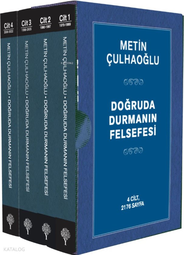 Doğruda Durmanın Felsefesi (4 Kitap) - Metin Çulhaoğlu